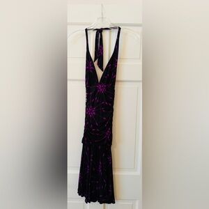 Mara Hoffman Purple Halter dress